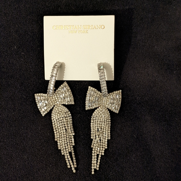 Christian Siriano Jewelry Christian Siriano Rhinestone Bow